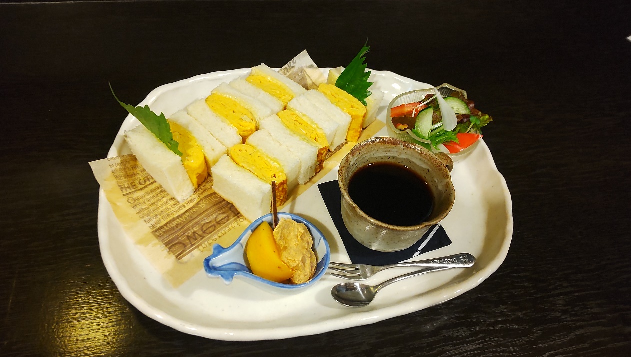 だし巻きサンド（ドリンク付き）