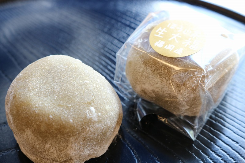 ほうじ茶生大福