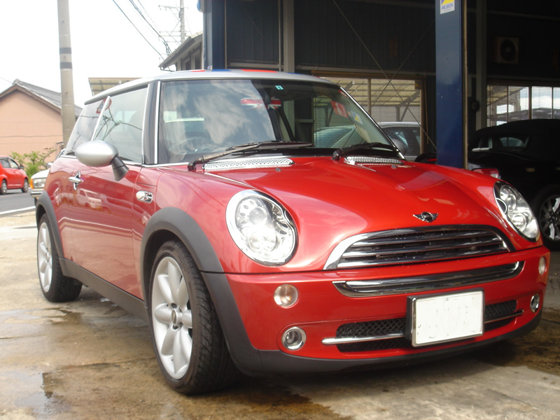 車検実績　BMW　ミニクーパ(2006年式)