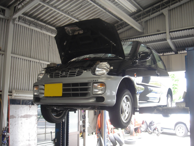 修理実績　三菱　ミニカ　ダンガン