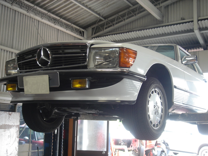 車検実績　メルセデスベンツ　SL560