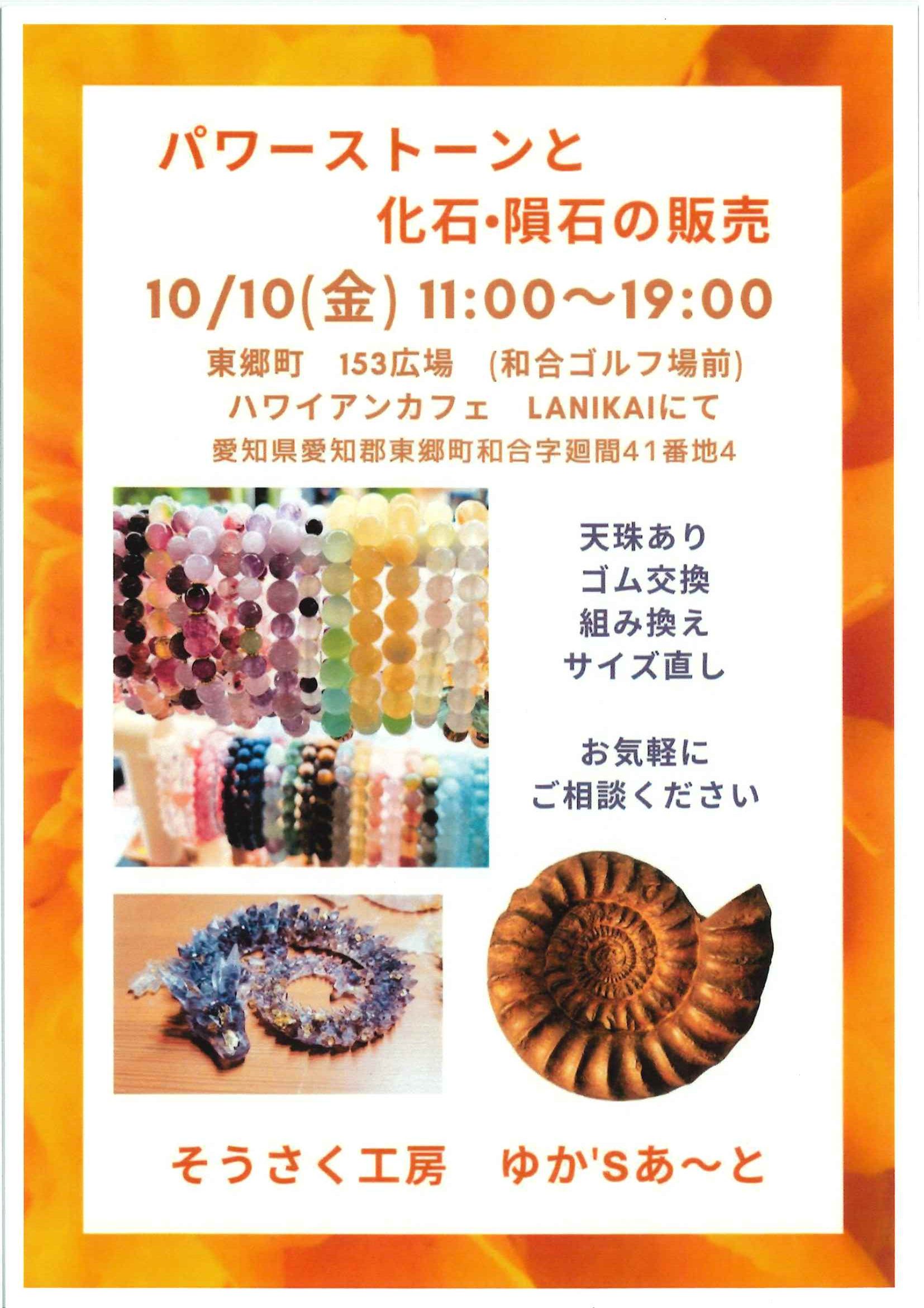 パワーストーンと化石・隕石の販売