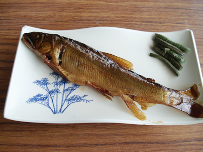 鮎の甘露煮