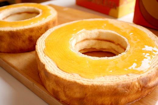 しっとりバームクーヘン