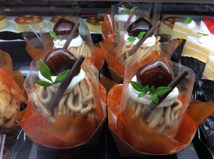 和栗のモンブラン