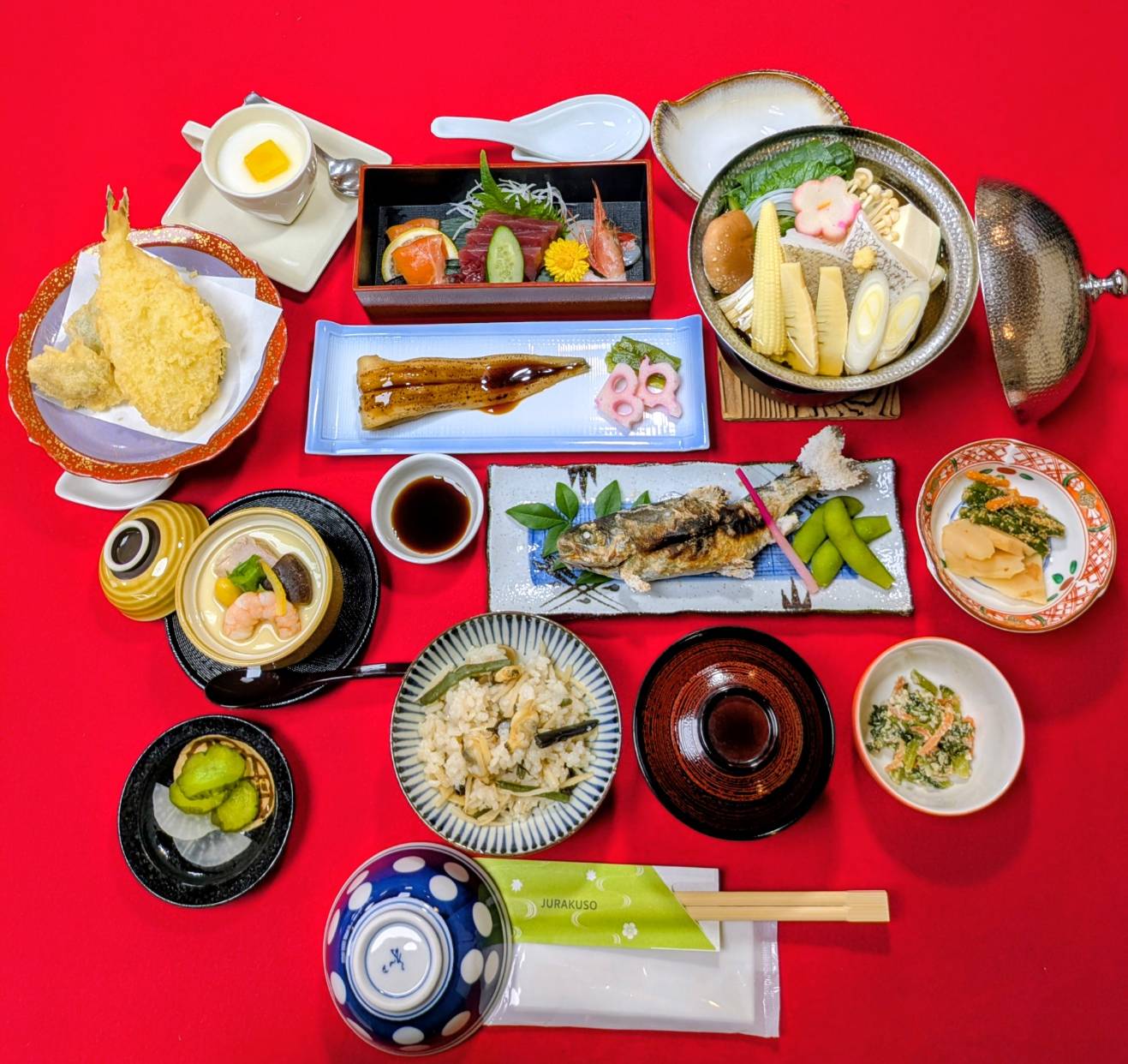 会席＜松＞（当館最上級コースです）