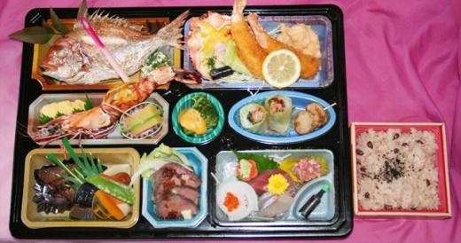 弁当、仕出し、オードブル料理