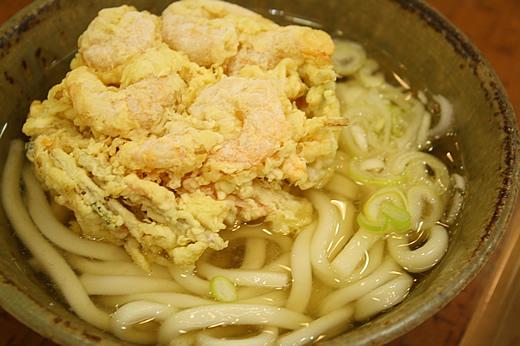 かき揚げ天うどん