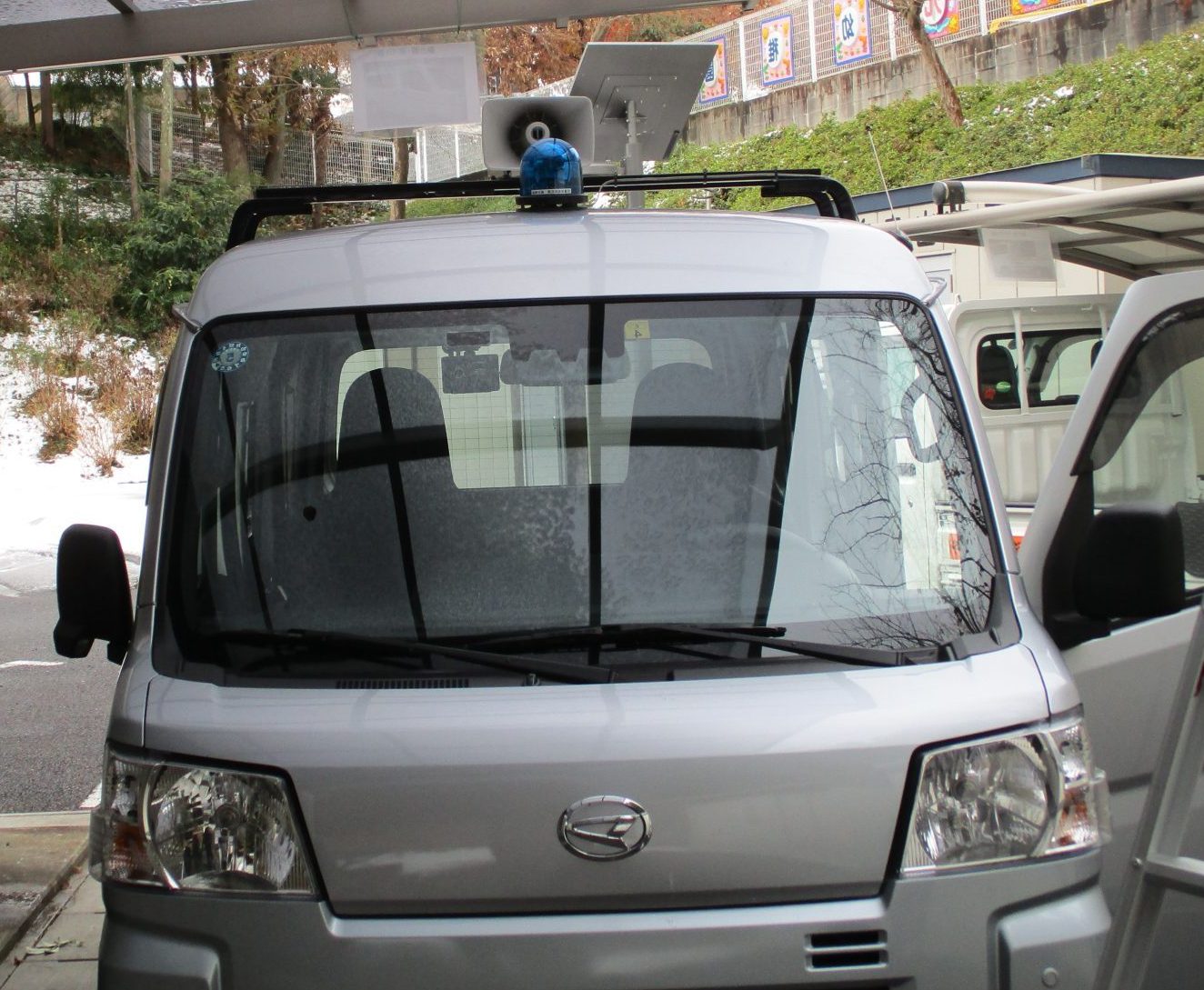 防犯青パト－ル・立哨