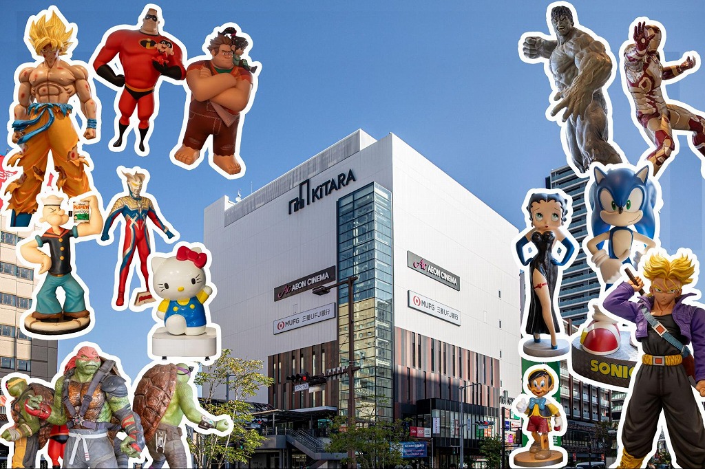 【現地レポ】迫力満点の巨大フィギュアが話題！KiTARAに行ってきました