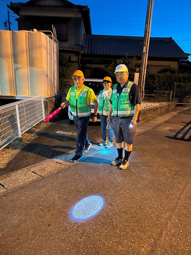 2024年8月18日 夜間パトロール