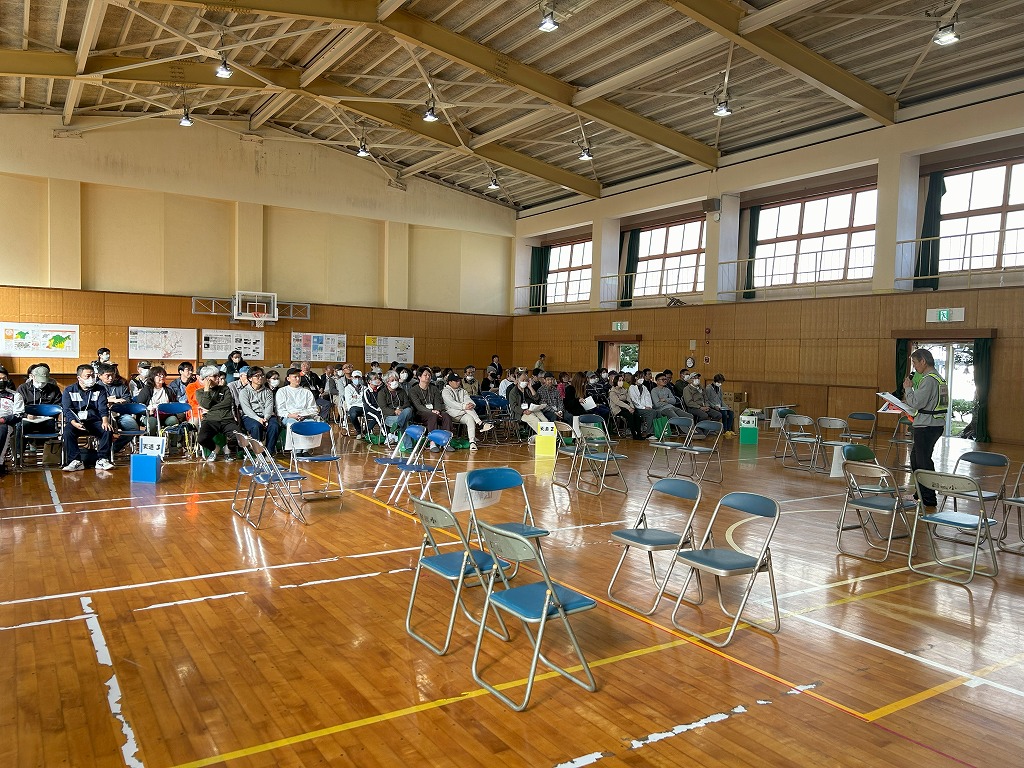 2024年11月17日 自主避難訓練