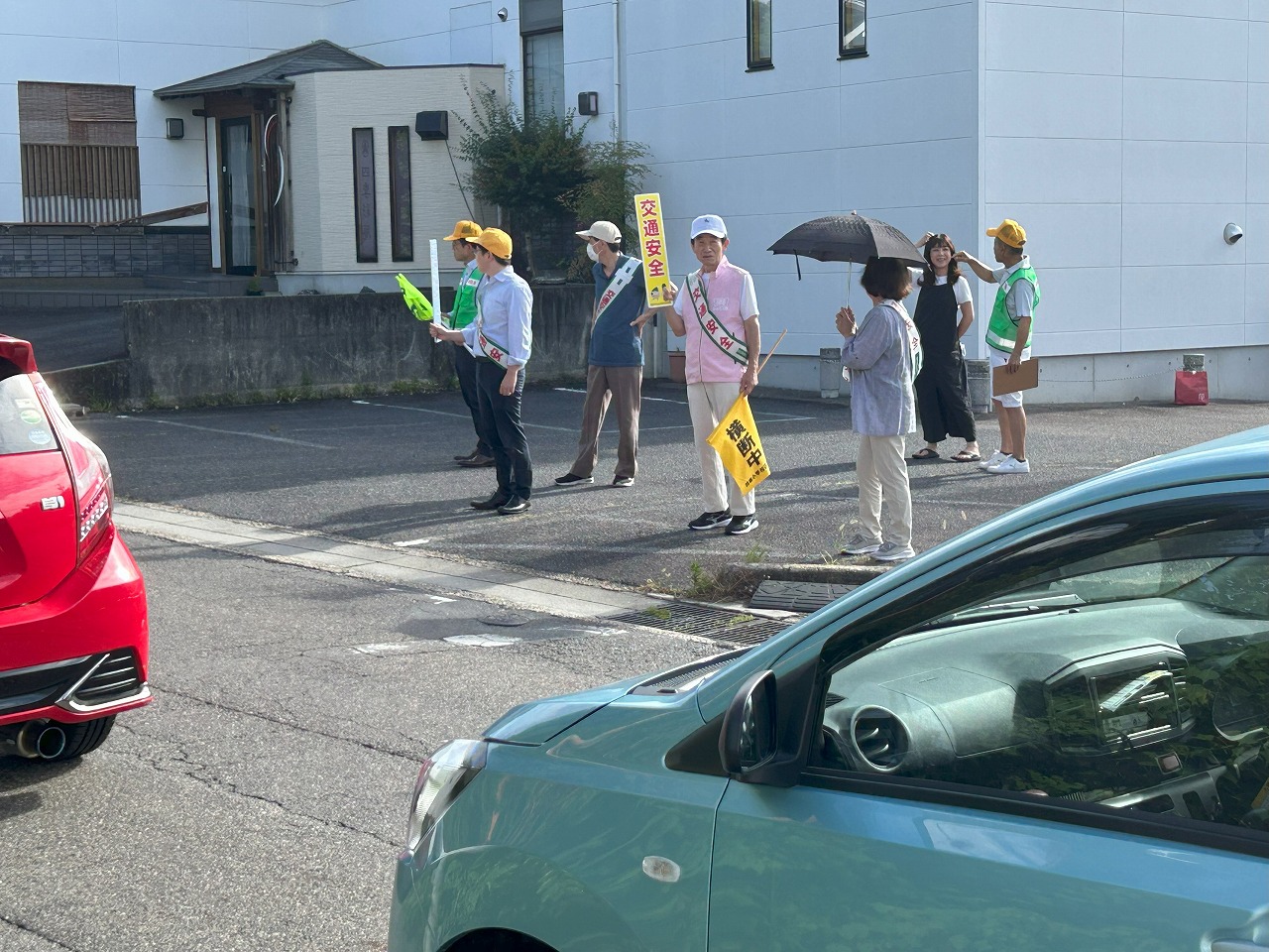 2025年7月11日 夏の交通安全街頭活動