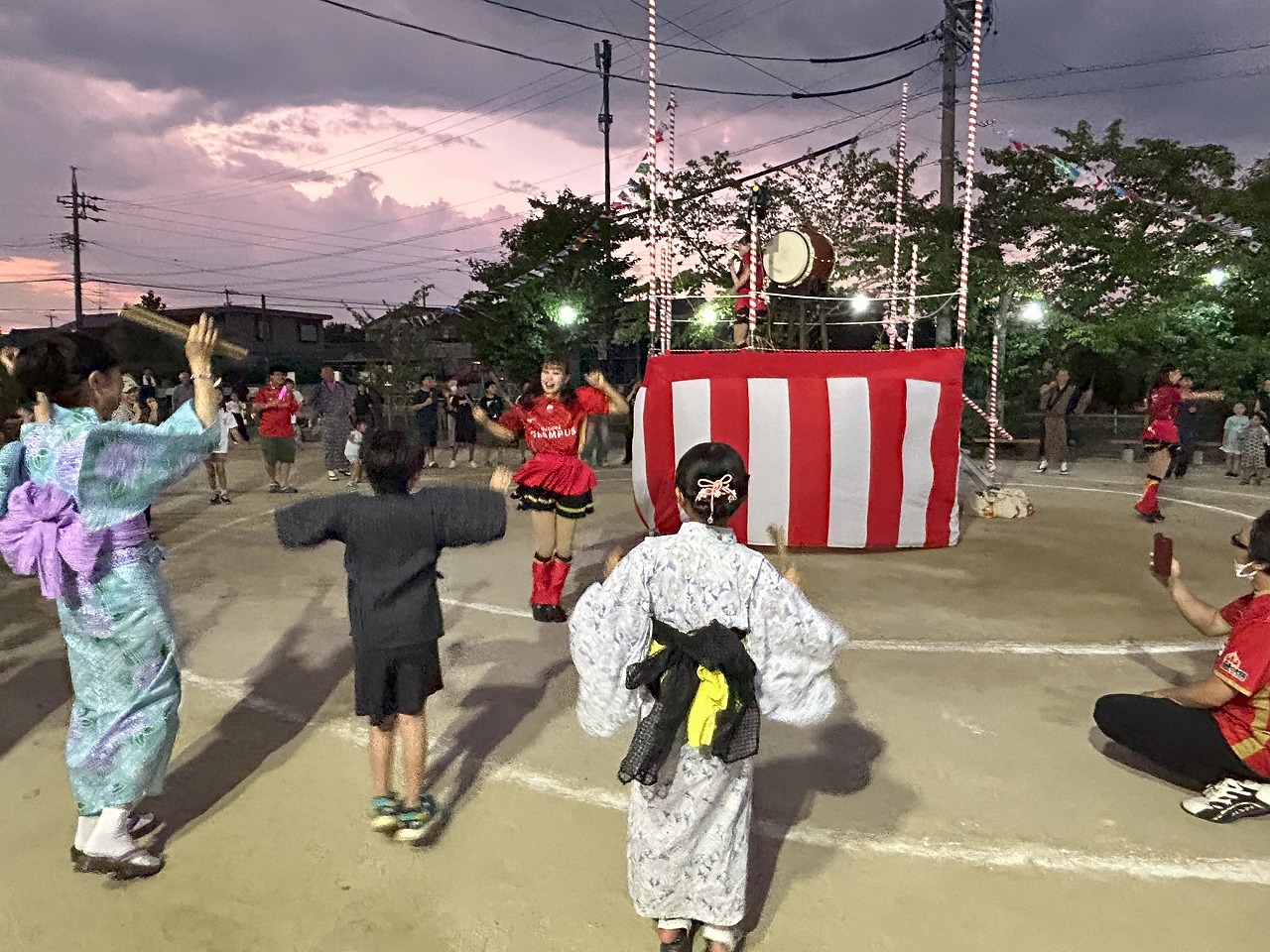 2025年8月1日 夏祭り盆踊り大会 前夜祭