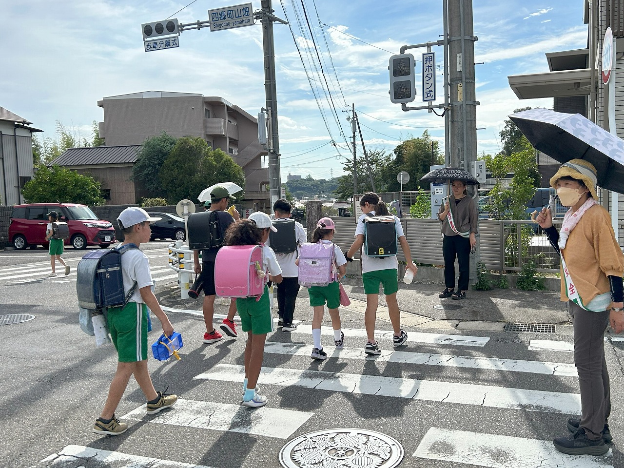 2025年9月18日 四郷小見守り活動