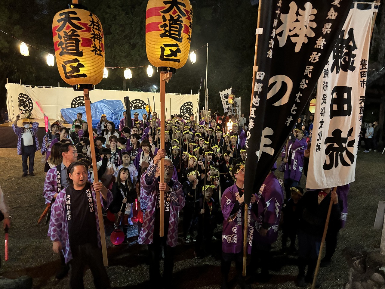 2025年10月11日 八柱神社例大祭前夜祭（七度参り）