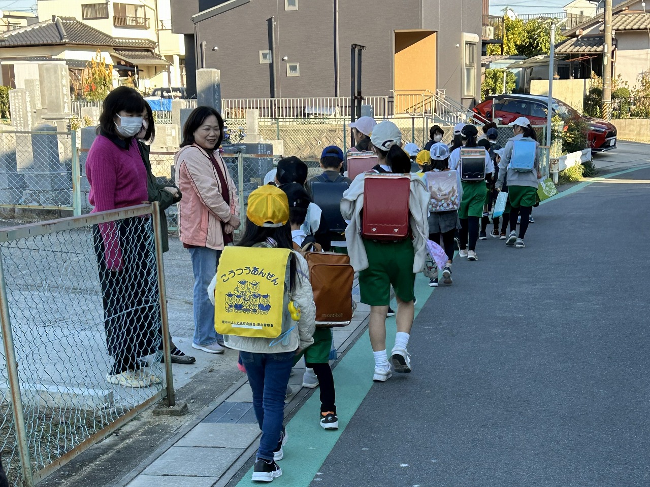 2025年11月20日 四郷小見守り活動
