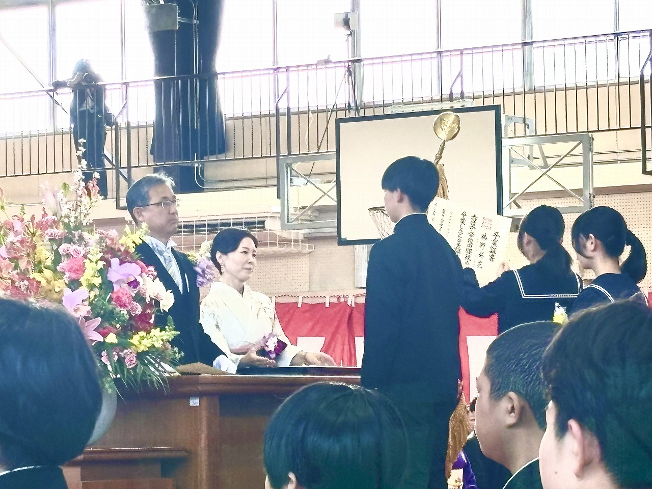 2026年3月6日 井郷中学校卒業式