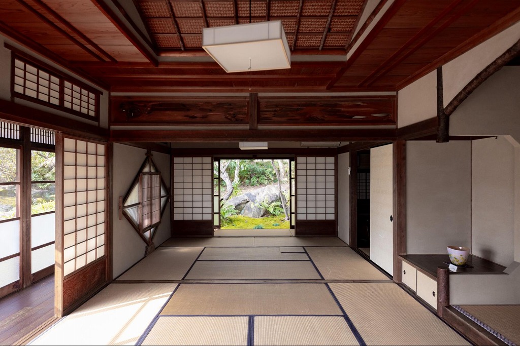 喜楽亭内観　画像：豊田市