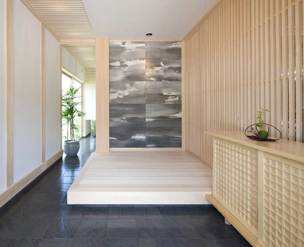 家の中と外を緩やかにつなぐ土間は、機能性も抜群です