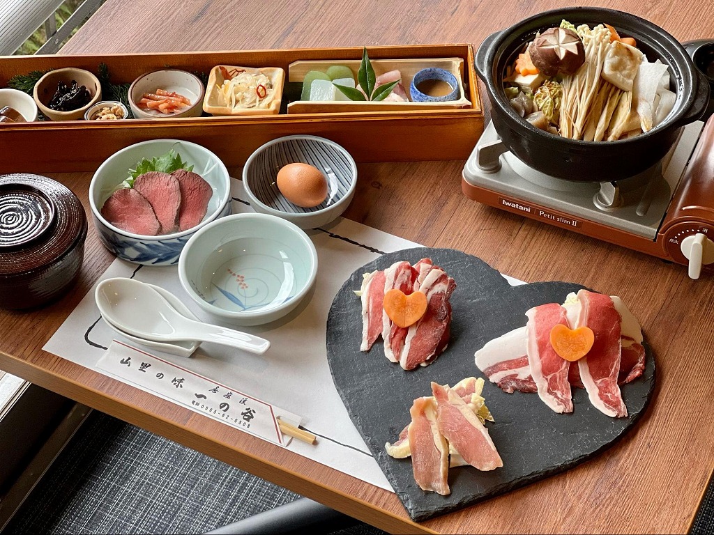 ジビエ愛盛定食　6,600円（税込）