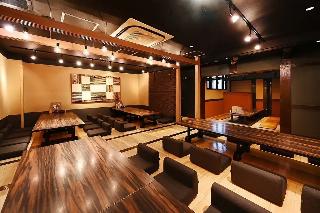 晴晴゛豊田駅前本店の座敷席