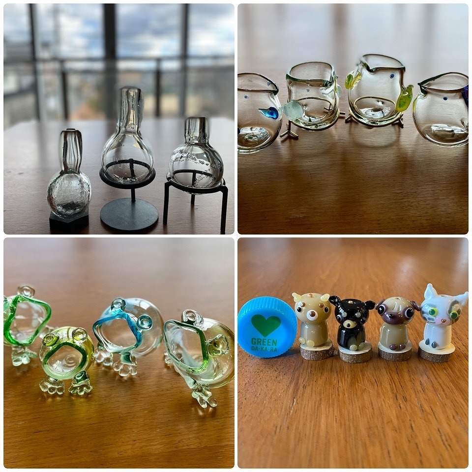 「ガラス工芸　くぷるぷ」