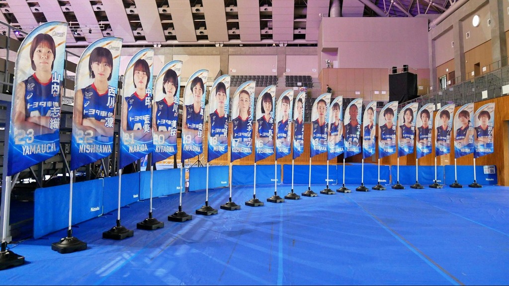 あなたはどの選手と似ているかが分かる！女子バレーボールチーム「クインシーズ刈谷」の試合で無料体験を実施