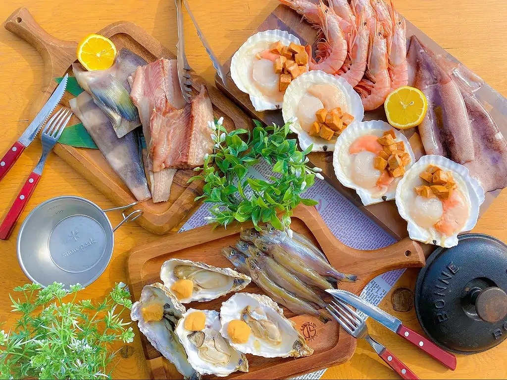 シーフードBBQセット　1人前2,890円